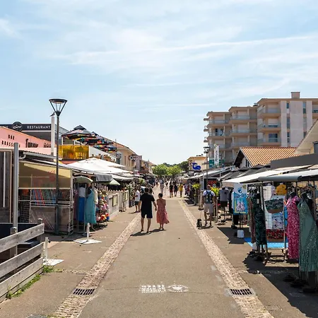 T2 A 2 Pas De La Avec Terrasses, Parking Et Local Velo - 5 Pers, Menage Inclus - Fr-1-319-435 * Biscarrosse