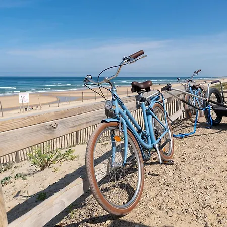 Daire T2 A 2 Pas De La Avec Terrasses, Parking Et Local Velo - 5 Pers, Menage Inclus - Fr-1-319-435